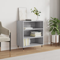 Credenza Grigio Sonoma 57x35x70 cm in Legno Multistrato 827130