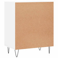 Credenza Bianca 57x35x70 cm in Legno Multistrato 827132