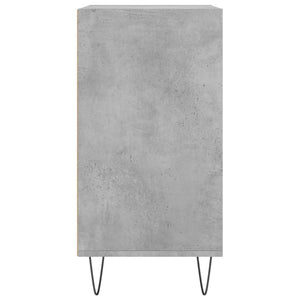 Credenza Grigio Cemento 57x35x70 cm in Legno Multistrato 827136