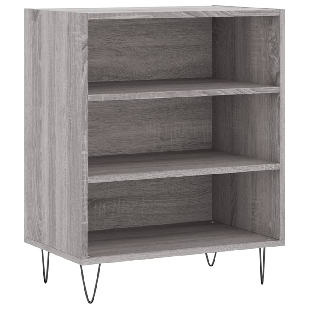 Credenza Grigio Sonoma 57x35x70 cm in Legno Multistrato 827138