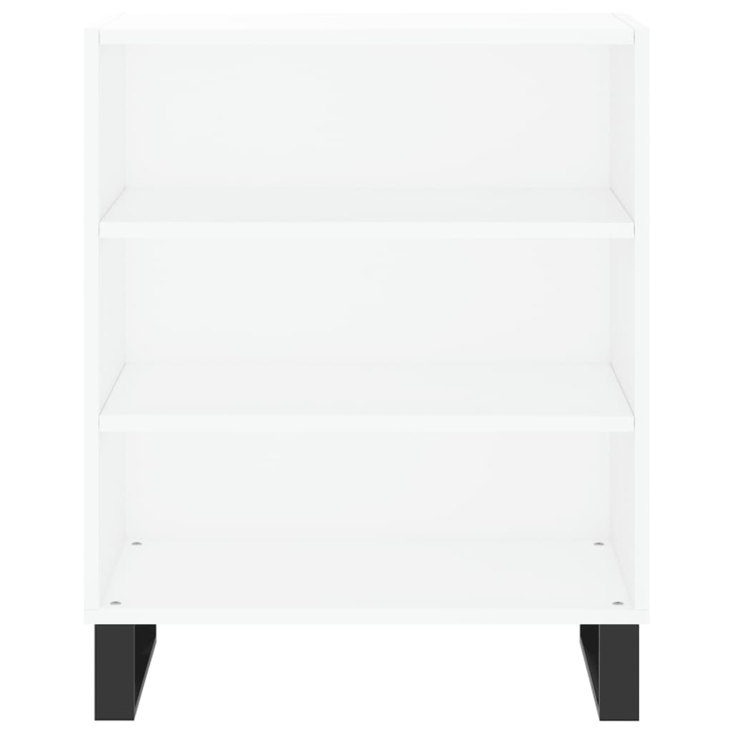 Credenza Bianca 57x35x70 cm in Legno Multistrato 827140