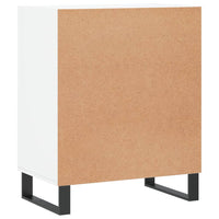 Credenza Bianca 57x35x70 cm in Legno Multistrato 827140