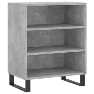 Credenza Grigio Cemento 57x35x70 cm in Legno Multistratocod mxl 80087