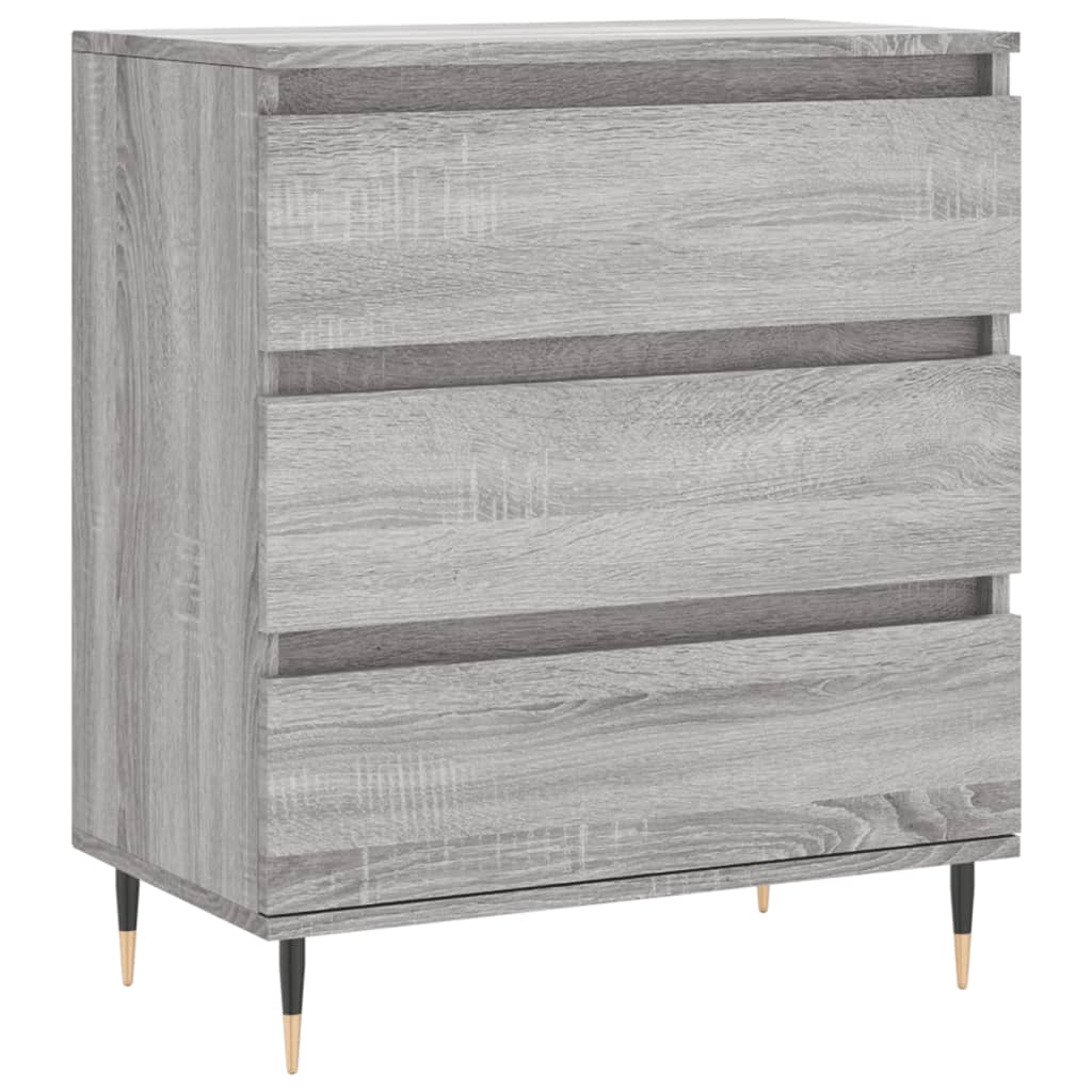 Credenza Grigio Sonoma 60x35x70 cm in Legno Multistrato 827178