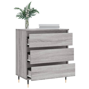 Credenza Grigio Sonoma 60x35x70 cm in Legno Multistrato 827178