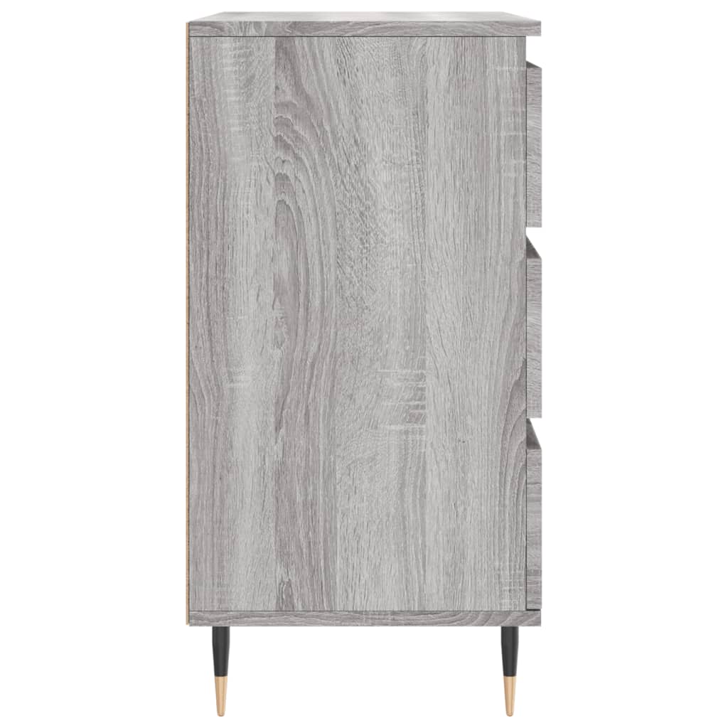 Credenza Grigio Sonoma 60x35x70 cm in Legno Multistrato 827178