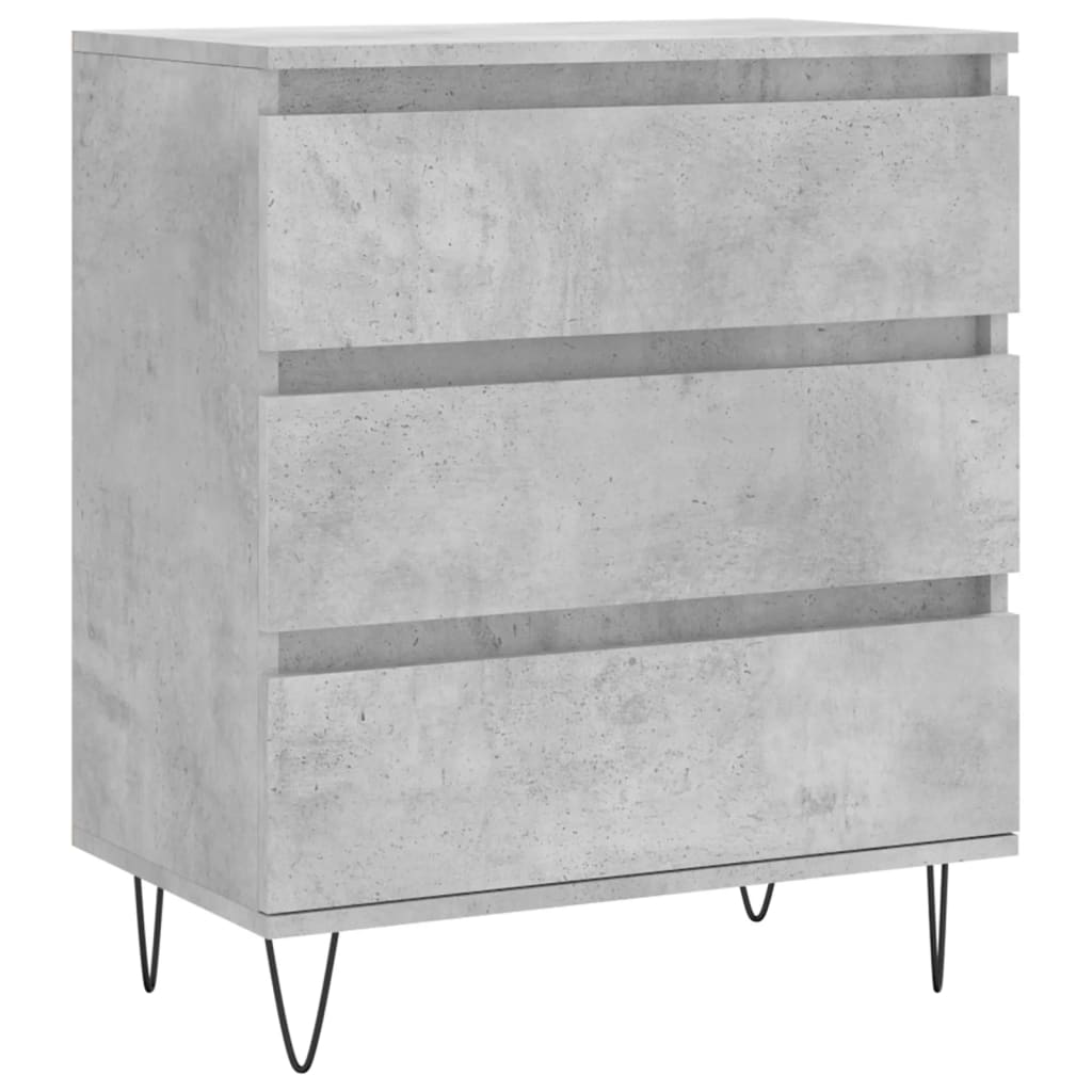 Credenza Grigio Cemento 60x35x70 cm in Legno Multistratocod mxl 80100