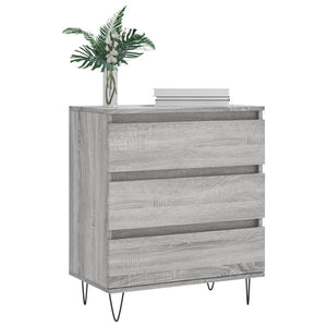 Credenza Grigio Sonoma 60x35x70 cm in Legno Multistrato 827186