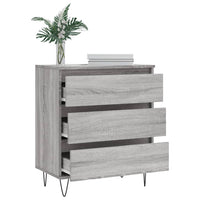 Credenza Grigio Sonoma 60x35x70 cm in Legno Multistrato 827186