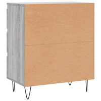 Credenza Grigio Sonoma 60x35x70 cm in Legno Multistrato 827186