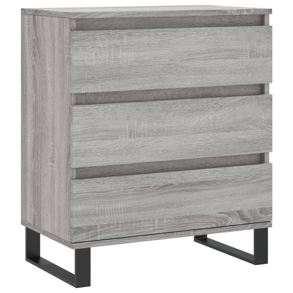 Credenza Grigio Sonoma 60x35x70 cm in Legno Multistrato 827194