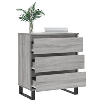 Credenza Grigio Sonoma 60x35x70 cm in Legno Multistrato 827194