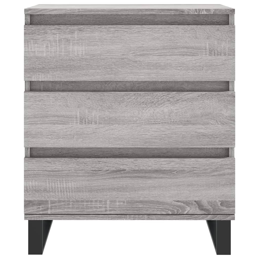 Credenza Grigio Sonoma 60x35x70 cm in Legno Multistrato 827194