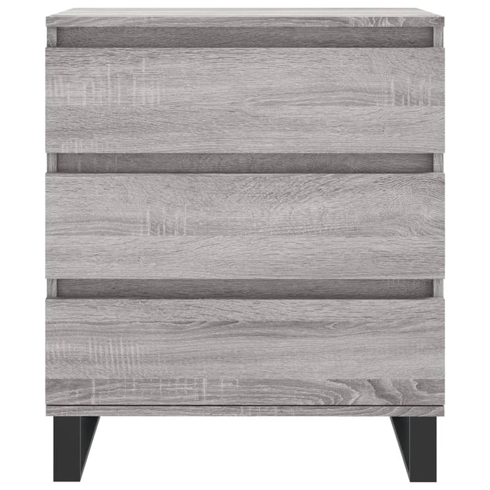 Credenza Grigio Sonoma 60x35x70 cm in Legno Multistrato 827194