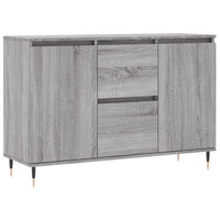 Credenza Grigio Sonoma 104x35x70 cm in Legno Multistrato 827202