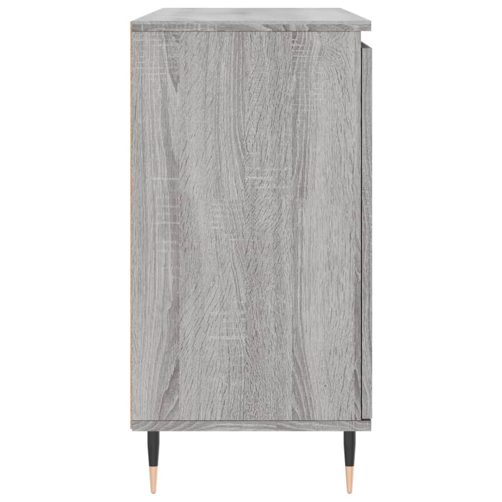 Credenza Grigio Sonoma 104x35x70 cm in Legno Multistrato 827202