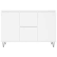 Credenza Bianca 104x35x70 cm in Legno Multistrato 827204