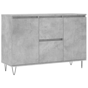 Credenza Grigio Cemento 104x35x70 cm in Legno Multistratocod mxl 104296