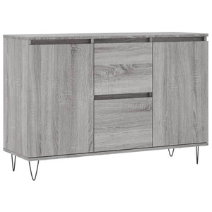 Credenza Grigio Sonoma 104x35x70 cm in Legno Multistrato 827210