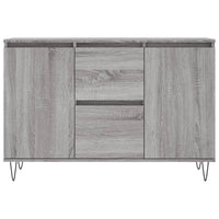 Credenza Grigio Sonoma 104x35x70 cm in Legno Multistrato 827210