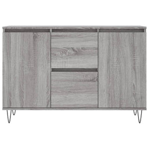 Credenza Grigio Sonoma 104x35x70 cm in Legno Multistrato 827210