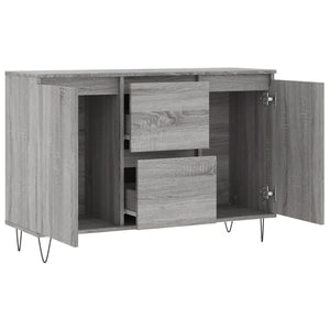 Credenza Grigio Sonoma 104x35x70 cm in Legno Multistrato 827210