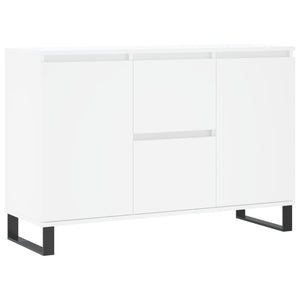 Credenza Bianca 104x35x70 cm in Legno Multistrato 827212