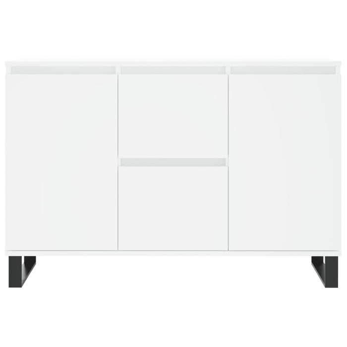 Credenza Bianca 104x35x70 cm in Legno Multistrato 827212