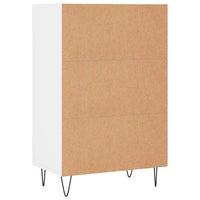 Credenza Bianca 57x35x90 cm in Legno Multistrato 827228