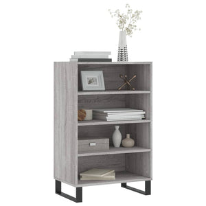 Credenza Grigio Sonoma 57x35x90 cm in Legno Multistrato 827242