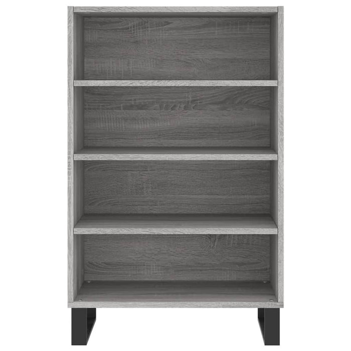 Credenza Grigio Sonoma 57x35x90 cm in Legno Multistrato 827242