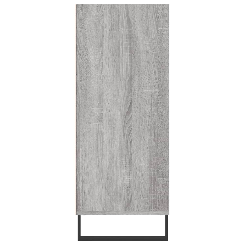 Credenza Grigio Sonoma 57x35x90 cm in Legno Multistrato 827242