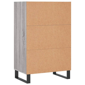 Credenza Grigio Sonoma 57x35x90 cm in Legno Multistrato 827242