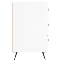 Comodino Bianco 40x40x66 cm in Legno Multistrato 827628