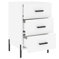 Comodino Bianco 40x40x66 cm in Legno Multistrato 827668