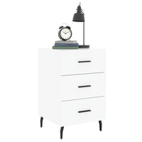 Comodino Bianco 40x40x66 cm in Legno Multistratocod mxl 103659