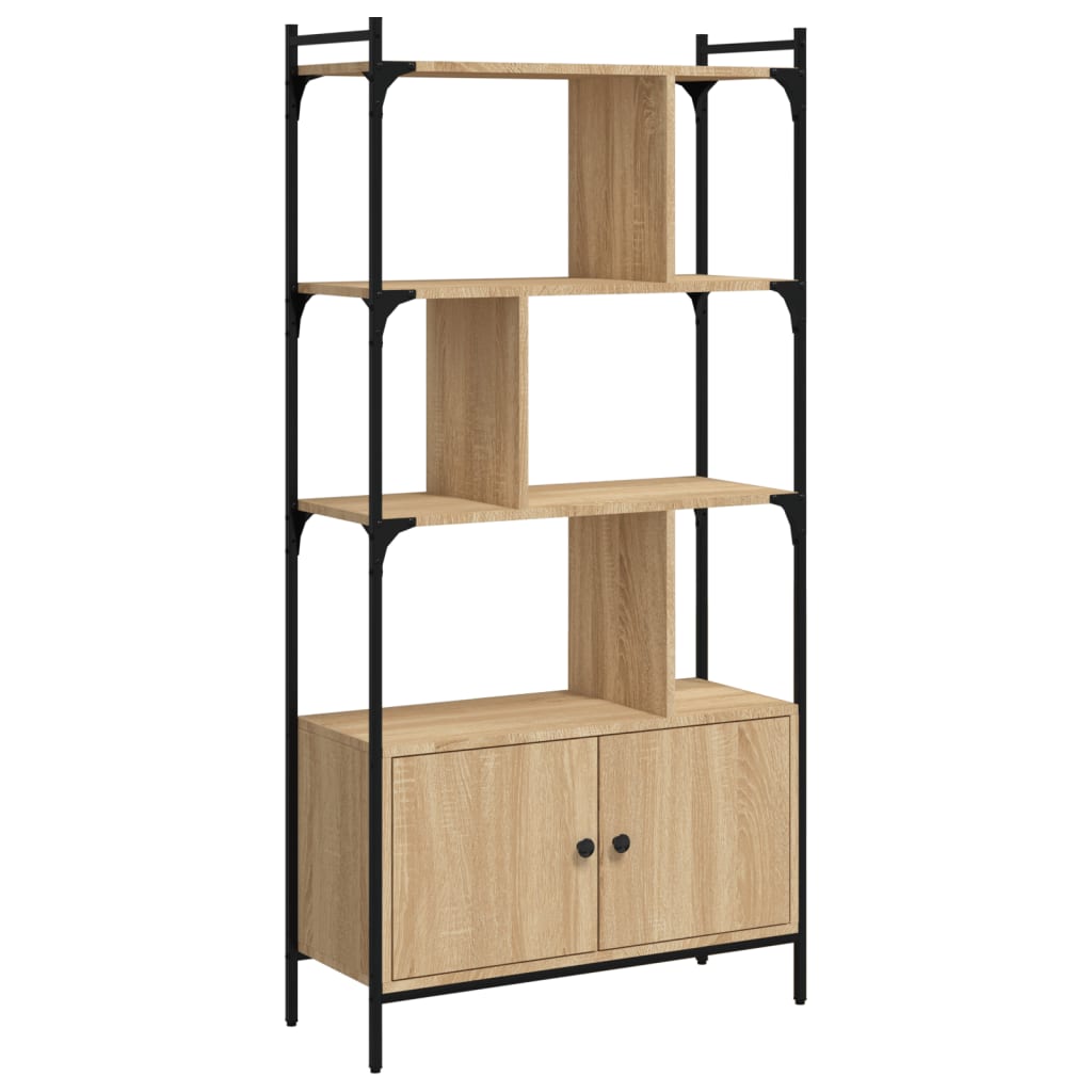 Libreria Ante Rovere Sonoma 76,5x30x154,5 cm Legno Multistrato 833349