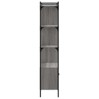 Libreria Ante Grigio Sonoma 76,5x30x154,5 cm Legno Multistrato 833351