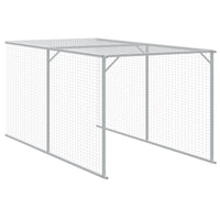 Pollaio Area Corsa Grigio Chiaro 110x813x110 cm Acciaio Zincato 3189096