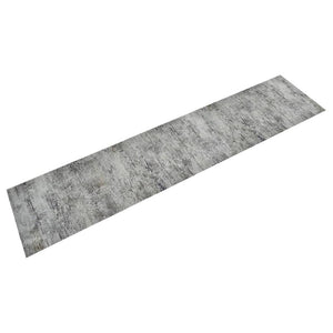 Tappeto da Cucina Lavabile Beton 60x300 cm Velluto 136572