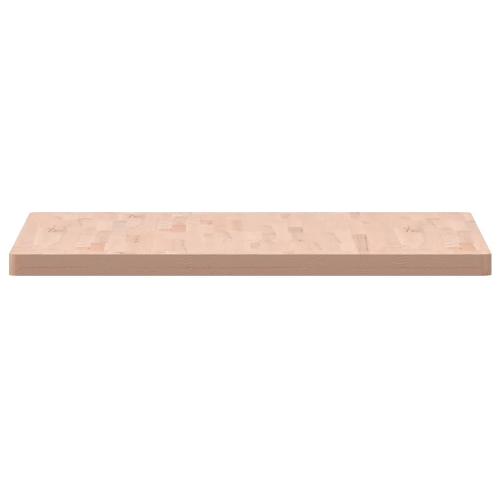 Piano per Tavolo 90x90x4 cm Quadrato Legno Massello di Faggio 355965