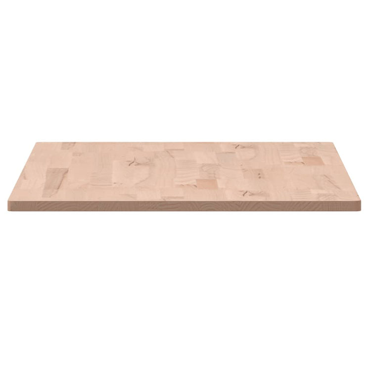 Piano Bagno 80x40x1,5 cm Legno Massello di Faggio 355984