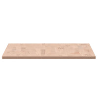 Piano Bagno 100x60x1,5 cm in Legno Massello di Faggio 355987