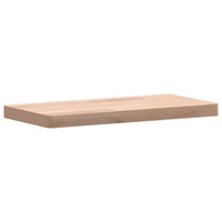 Mensola a Parete 40x20x1,5 cm in Legno Massello di Faggio 356013