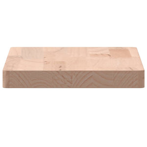 Mensola a Parete 40x20x1,5 cm in Legno Massello di Faggio 356013