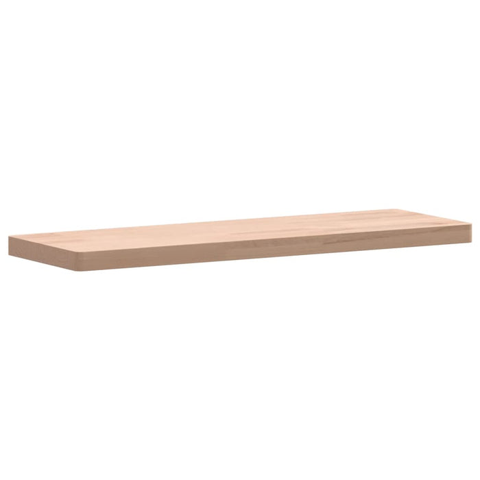 Mensola a Parete 60x20x2,5 cm in Legno Massello di Faggiocod mxl 83855