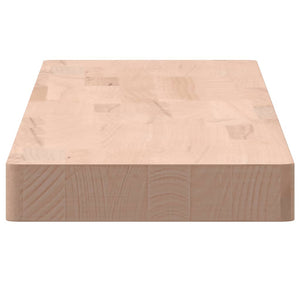 Mensola a Parete 100x20x4 cm in Legno Massello di Faggio 356020