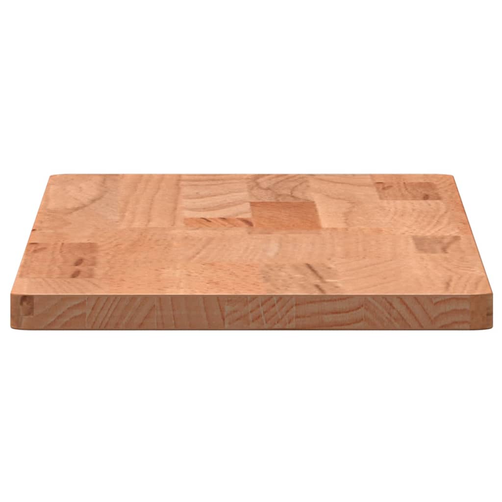 Mensola a Parete 60x20x1,5 cm in Legno Massello di Faggio 356022