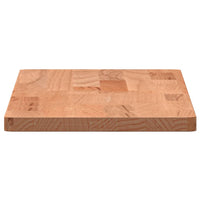 Mensola a Parete 60x20x1,5 cm in Legno Massello di Faggio 356022