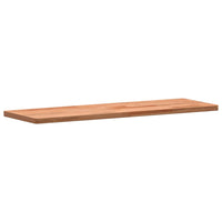 Mensola a Parete 60x20x1,5 cm in Legno Massello di Faggio 356022